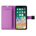 thumbnail image 3 of For Motorola Moto G STYLUS 5G 2023 Wallet Cover Phone Case + Tempered Glass - Purple, 3 of 6