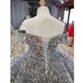 thumbnail image 2 of Vestido de pasarela para niños Vestido de princesa Estilo de hilo hinchado Vestido de lentejuelas para actuación de piano de pequeño anfitrión, 2 of 6