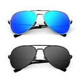 thumbnail image 4 of MOTOEYE Polarized Aviator Sunglasses for Kids Girls Boys Children Pack of 2 from 4 to 15 years old, 4 of 6