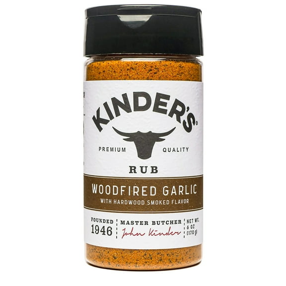 Kinders Woodfired Garlic Rub (9.5 Ounce)