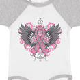 thumbnail image 4 of Inktastic Breast Cancer Cool Wings Boys or Girls Baby Bodysuit, 4 of 5
