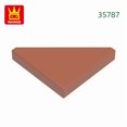 thumbnail image 1 of 400Pcs/lot Special Tile Modified 2x2 Aperture Free Triangular Block Moc Accessories Compatible with 35787 Brick DIY Toy 6.Brown about400pcs, 1 of 6