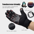 thumbnail image 5 of REDESS Winter Black Sports Gloves for Men and Women with Touchscreen for Running Skiing Cycling, 5 of 7