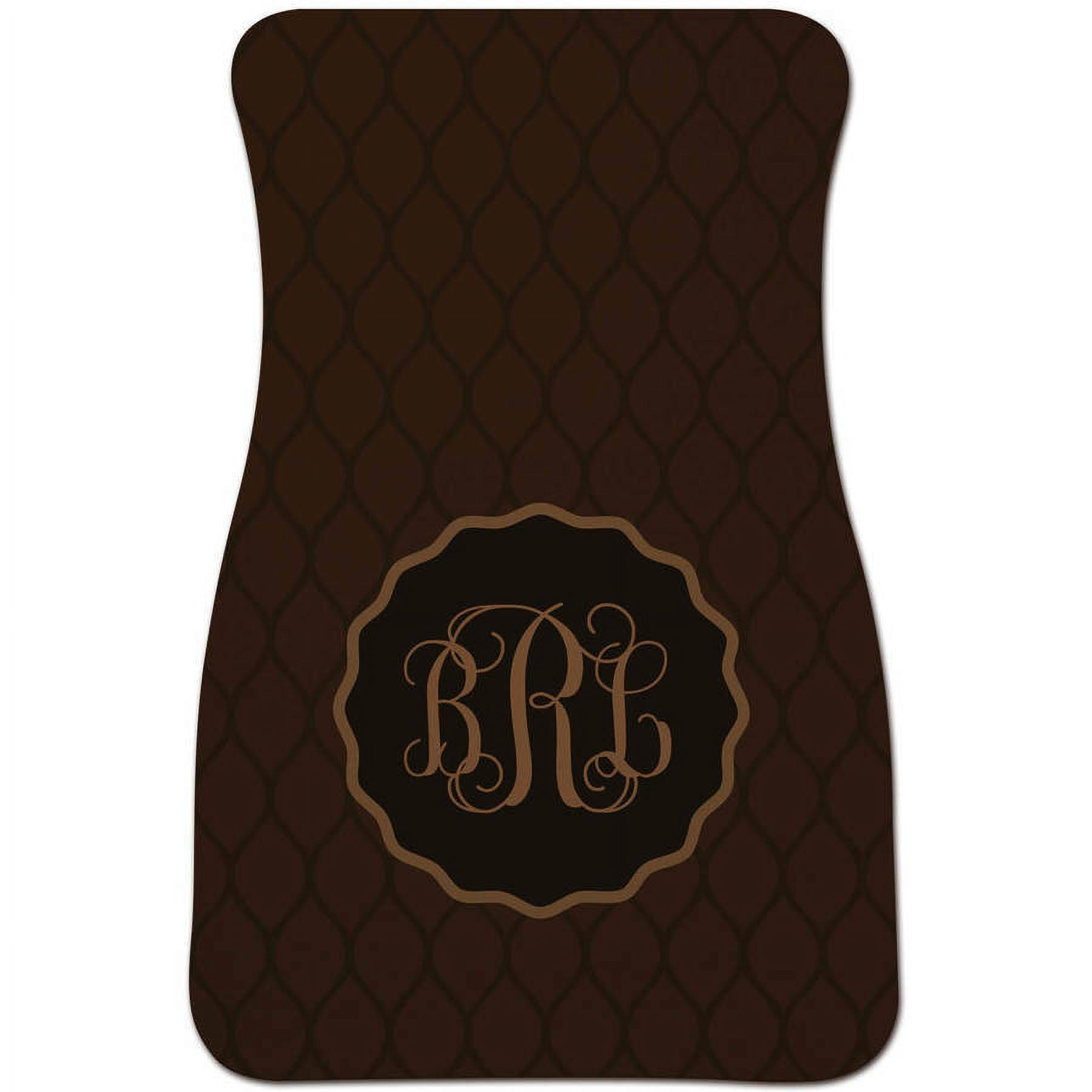 Personalized initial car mats online