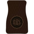 thumbnail image 2 of His or Her Monogram Personalized Set of 2 Car Mats, 2 of 2