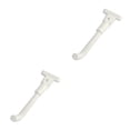 thumbnail image 4 of Soidarity Soporte de pie para patinete eléctrico, soporte lateral para monopatín con tornillos, accesorios de repuesto para 1S Pro, blanco Blanco 2Conjunto, 4 of 6