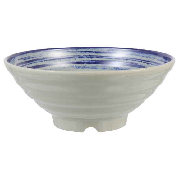 Toyvian Retro Ceramic Noodle Bowl for Ramen, Soup, Salad & Desserts - Vintage Style Bowl for Home and Restaurant Use
