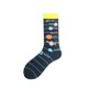 thumbnail image 1 of Happy Funny-calcetines Unisex con pintura de OVNI, astronauta, cohete espacial, estrella de la guerra, ropa de calle, vestido de monopatín de algodón para hombre, 1 of 4