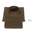 thumbnail image 4 of PreVent-It Bathroom Soffit Vent 4", Under Eave Exterior Vent, Screws Included, Brown, 1-Pack, 4 of 4