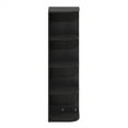 thumbnail image 4 of Furinno Pasir 4-Tier Corner Open Shelf Bookcase, Blackwood, 4 of 7