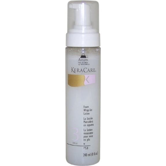 Kera Care Foam Wrap-Set Lotion 8 oz