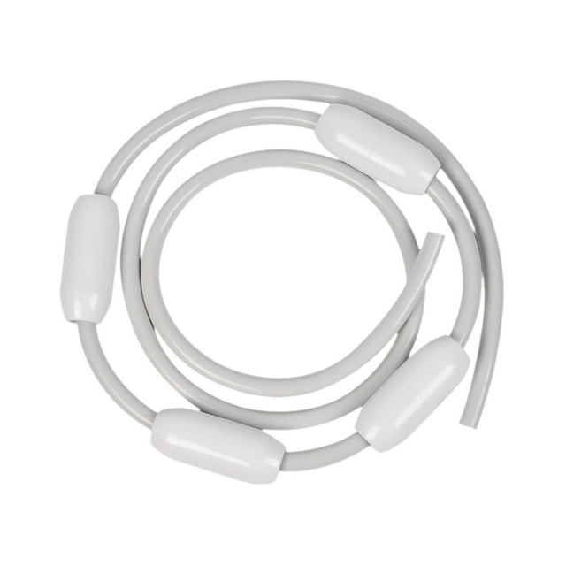 Manguera de alimentación para limpiador de piscinas,Manguera de alimentación de repuesto para limpiador de piscinas,blanca y resistente,Manguera de PVC para limpiador de piscinas compatible y