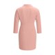 thumbnail image 3 of Vestido Largo de Manga Larga para Mujeres Moda Casual Cuello en V Plisado de Manga Larga Irregular Estilo Largo Vestido de Color Sólido, 3 of 8