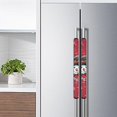 thumbnail image 3 of NETILGEN Christmas Decor Refrigerator Door Handle Covers Set of 2, Kitchen Appliance Non Slip Fridge Dishwashers Microwave Door Handle Covers Cute Snowman Print, 3 of 6