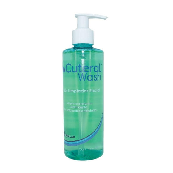 Gel Limpiador Facial Cuteral Wash 240 ml