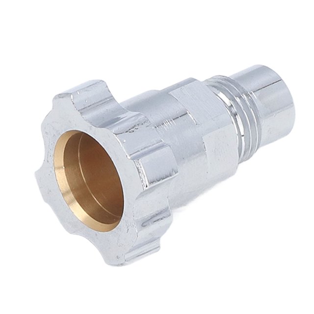 Conector de aerógrafo, conector de recipiente desechable M16 de 1,5 mm, conector de aerógrafo en aerosol, construido para precisión