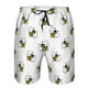thumbnail image 3 of Fotbe Bee Trajes de Baño Estampados para Hombre, Shorts de Verano de Secado Rápido, Ropa de Playa, Bañadores-Small, 3 of 6