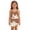 ZA Coffee, variant on Outfits for Girls Girls Summer Beach Two Piece Playsuit Solid Crew Neck Sleeveless Print Top with Shorts Casual Outfit Vacation Yellow 9 Years-10 Years