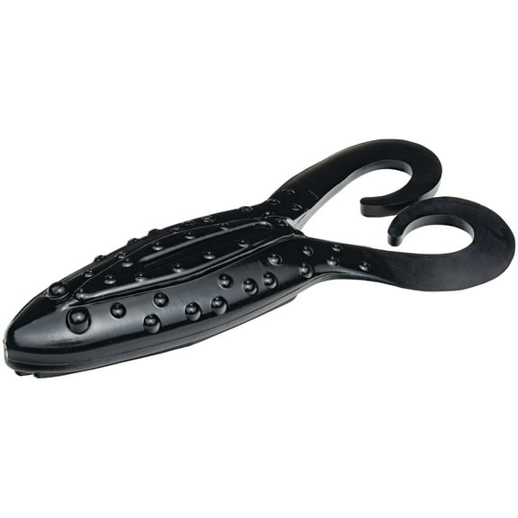 Strike King Gurgle Toad Black Soft Bait Lure