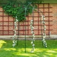 thumbnail image 4 of CobraCo 3-Sided 106" Gothic Steel Trellis Arbor - Green, 4 of 7