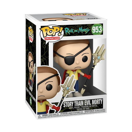 Funko - POP Animation: Rick & Morty- Story Train Evil Mort