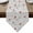 Gray, variant on Fall Mushroom Table Runner Linen Burlap Table Runner 120 Inches Long Dark Botanical Farmhouse Dresser Scarves for Kitchen Island Coffee Dining Room Party Wedding Banquet Holiday Decoration 13"x120"