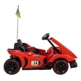 thumbnail image 2 of Montable Electrico Go Kart 12V Para Niños Con Luz Led Y Música, 2 of 6
