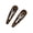 D, variant on 2Pieces Leopards Pattern Hair Clip For Female and Teens Everyday Use And Social Event Gathering Hair Shaping Tool