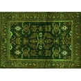 thumbnail image 1 of Ahgly Company Indoor Rectangle Persian Green Traditional Area Rugs, 2' x 5', 1 of 1