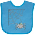 thumbnail image 3 of Inktastic Spider_web Boys or Girls Baby Bib, 3 of 4
