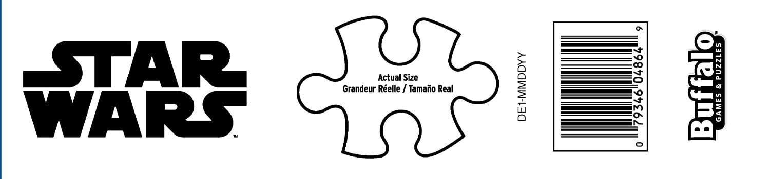 Buffalo Games Star Wars - I Am Your Father Puzzle de 100 pièces imbriqué pour adultes de 6 à 99 ans