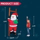 thumbnail image 5 of Papá Noel inflable navideño Joiedomi Climbing de 6 pies con LED, 5 of 9