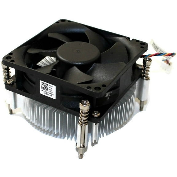 New Genuine Dell 3050 5040 7040 7050 CPU 4-Pin Fan With Heatsink 3VRGY