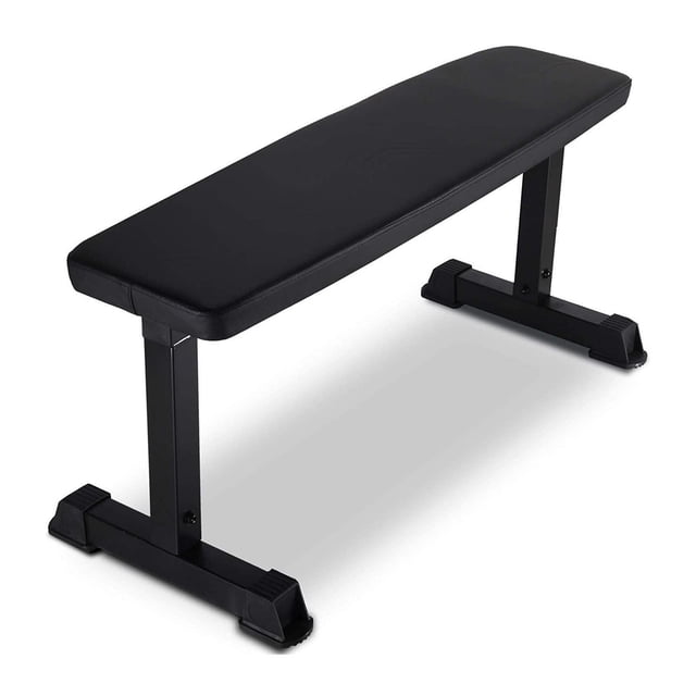 Banco de pesas para prensa, banco plano profesional de alta resistencia, banco de ejercicios para gimnasio en casa, ejercicio, levantamiento de pesas, Negro