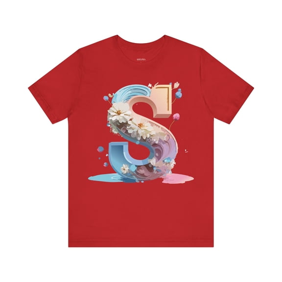 Letter Shirt, Letter S Shirt