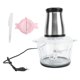 thumbnail image 2 of Batidora De Carne Eléctrica, Material Resistente Y Robusto Corte Eficiente Picadora De Alimentos Segura Y Fácil De Usar Para Verduras, Frutas Y Nueces200W 2L, 2 of 7
