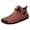 Red, variant on Commforr Women Casual Shoes, Vintage Women's Leather Loafers - Comfortable Breathable Slip-On Driving Shoes, Flexible Moccasins for Everyday Smart-Casual Wear, Black, 10.5