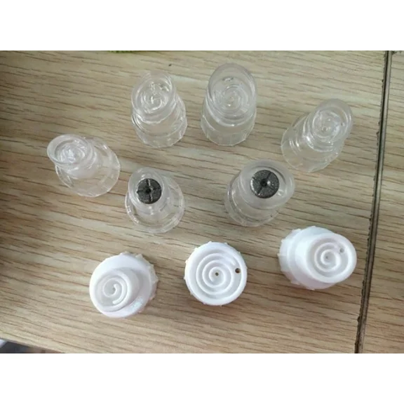 9 Pieces Facial Dermabrasion Tips Accessories Silicone Replacement Home SPA