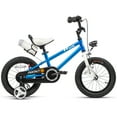 thumbnail image 4 of Glerc 14 inch Kids Bike for Child 3-5 Year old Boys Girls with Water Bottle Holder & Headlight & Training Wheels, Blue, 4 of 9