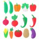 thumbnail image 1 of 14 imanes de PVC con forma de verduras para nevera, aptos para la nevera o la pizarra de la oficina del jardín de infancia., 1 of 8