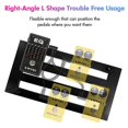 thumbnail image 4 of 6 Inch Noise-Free Guitar Cord,1/4 Inch Guitar Pedal Cables,Instrument Effects Pedal Patch Cables for Guitar/Bass Pedal, 4 of 5