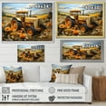 thumbnail image 4 of Designart "Countryside Haven Farmhouse Tractor wall art II" Farmhouse Floater Framed Canvas Print, 4 of 7