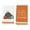 E, variant on Sm:)e Maple Leaves Pumpkins Orange Fall Kitchen Dish Towels Set of 2, Soft & Absorbent Washcloth 18x26 Inch