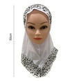 thumbnail image 7 of Travelwant One Piece Slip-On Leopard Zebra Pattren Muslim Hijab Head cover, 7 of 7