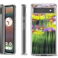 thumbnail image 1 of Shockproof Bumper Phone Case for Google Pixel 6a, by OneToughShield ® - Dream Flower, 1 of 3