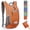 Orange, variant on 10L/15L/20L Hiking Backpack Lightweight Packable Hiking Daypack Small Travel Outdoor Foldable Shoulder Bag
