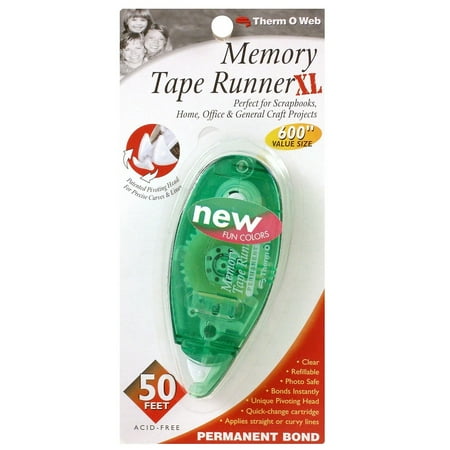 UPC: 0804551950247 | Thermoweb Therm O Web Memory Tape Runner Xl Tape Runner [Pack Of 4] (4PK-3914) 22890-PK4