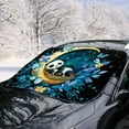 thumbnail image 2 of Jiueut Panda Moon Floral Print Auto Windshield Cover for Ice and Snow, UV-Blocking Winter Windshield Cover Tough Snow Shield Protection Winter Essentials for Women Men, 2 of 6