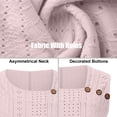 thumbnail image 4 of UPPADA Womens Summer Tank Tops Casual Sleeveless Eyelet Tops Button Neck Loose Fit Summer Blouse for Ladies Everyday Tanks Outfit and Layering,pink tank tops XL, 4 of 8