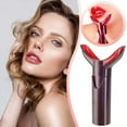 thumbnail image 2 of Hearth & Gear Repulpeur de Lèvres pour Lèvres Dispositif Rehausseur Taille Universelle Complète E Stimulation compatible avec Machine Femmes pour Rasage Bikini Zone Vibrante sous-Vêtements avec Contrôleur Flat Remover Pimple, 2 of 7
